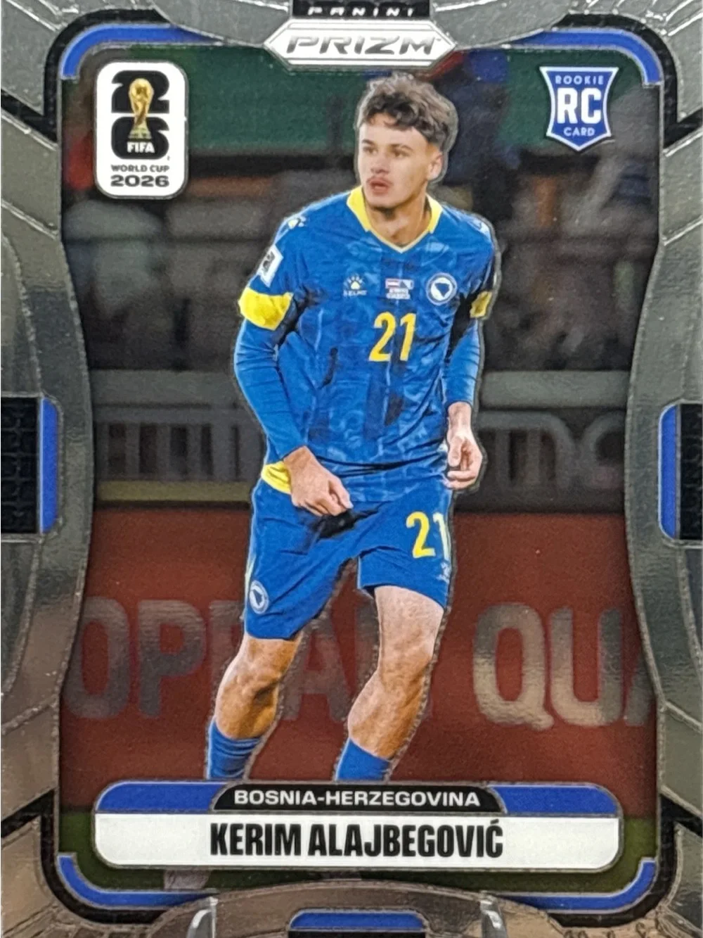Panini Prizm Bosnia-Herzegovina Kerim Alajbegović Rookie Card